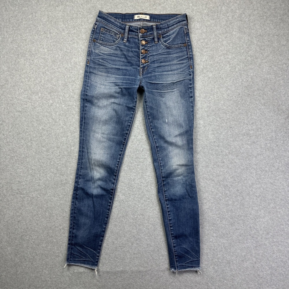 Madewell Women's Jeans 9" High Rise Skinny Size 26 Waist‎